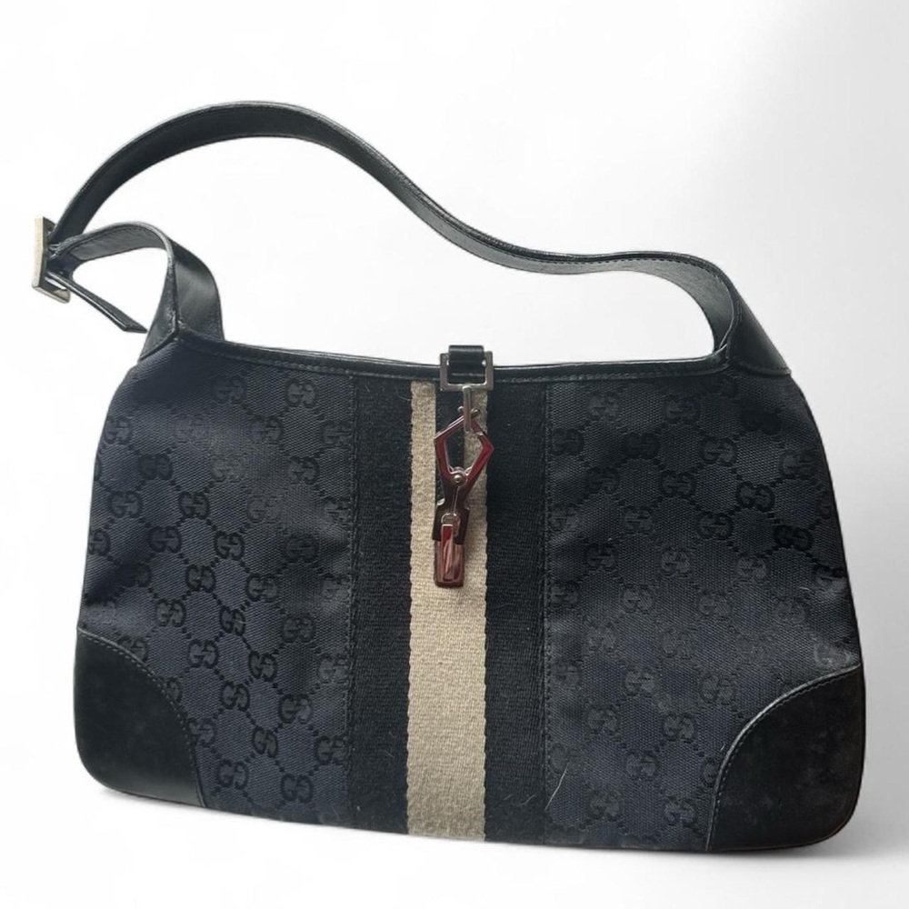 Vintage Gucci Jackie canvas black - Picture 2 of 8